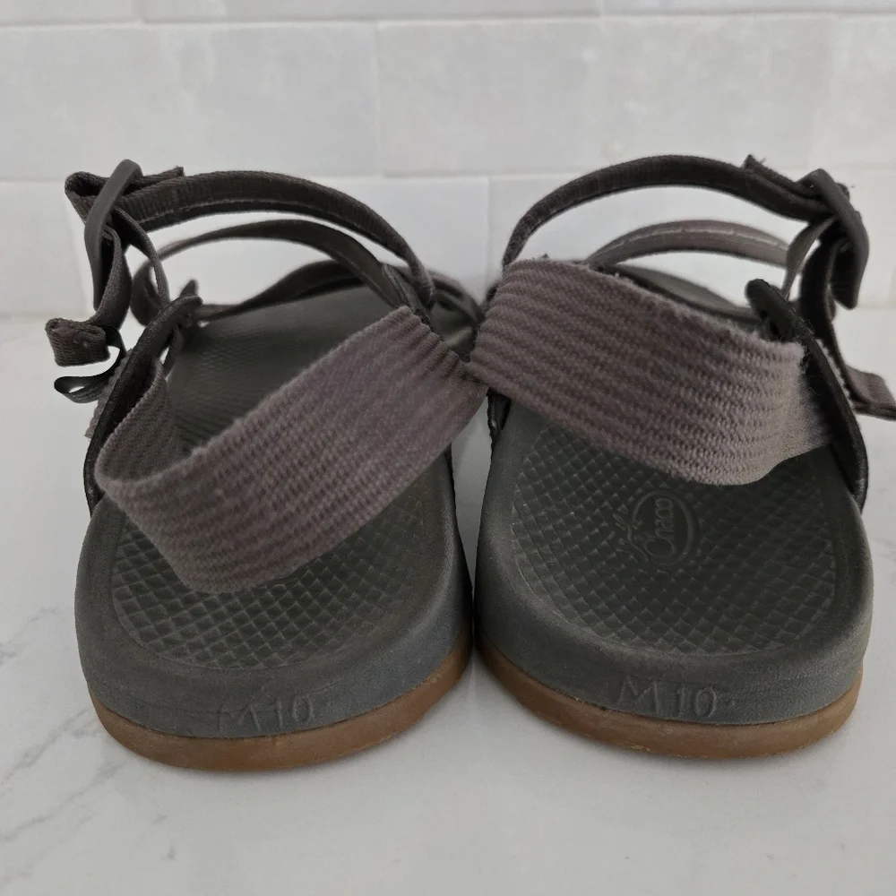 Chaco Lowdown Sandals Mens Waterproof Outdoor Hiking Travel Adjustable Gray 10